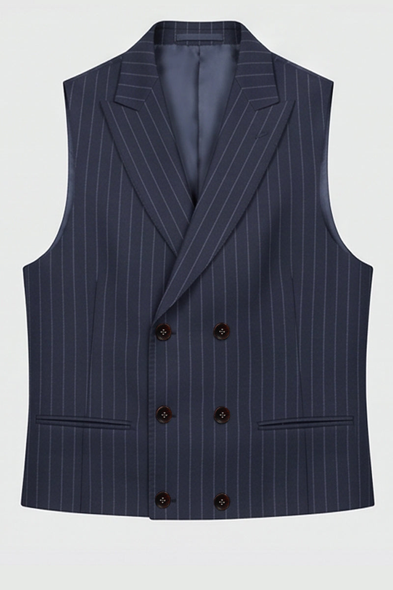 Blue 50% Merino Wool Suit