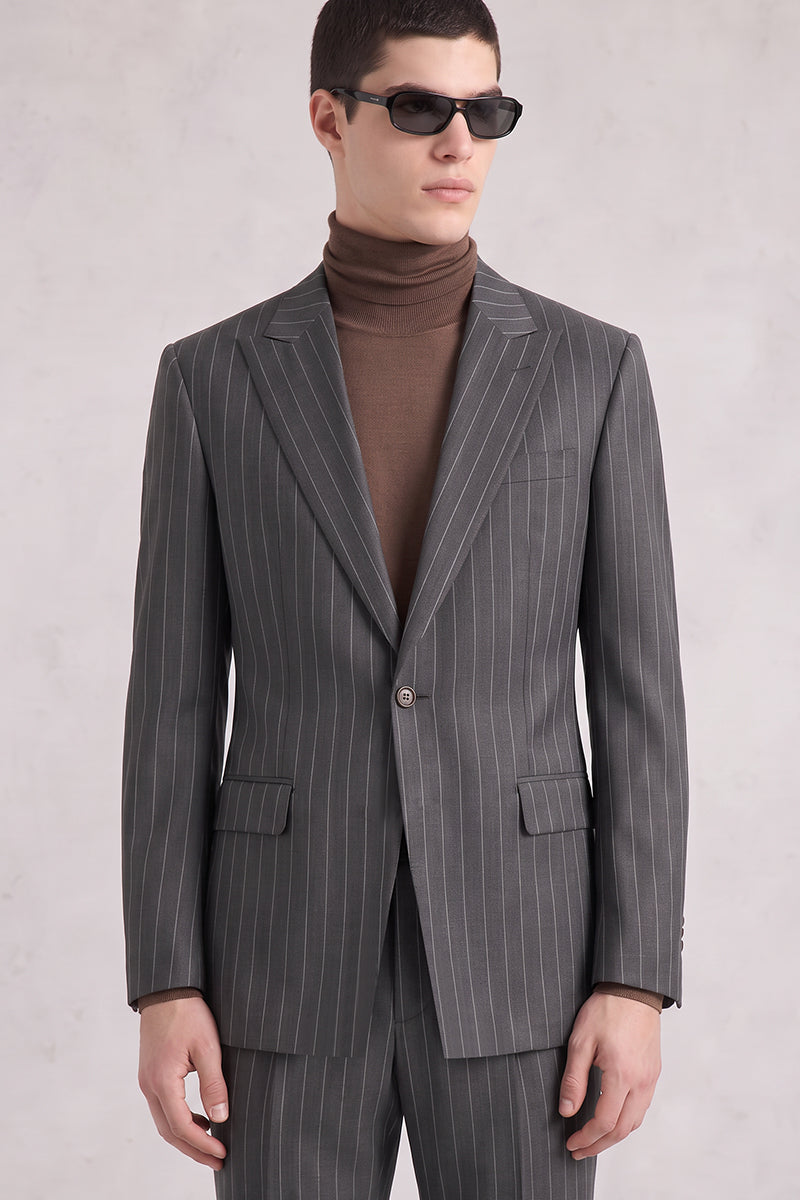 Gray 30% Fine Australia Wool Suit