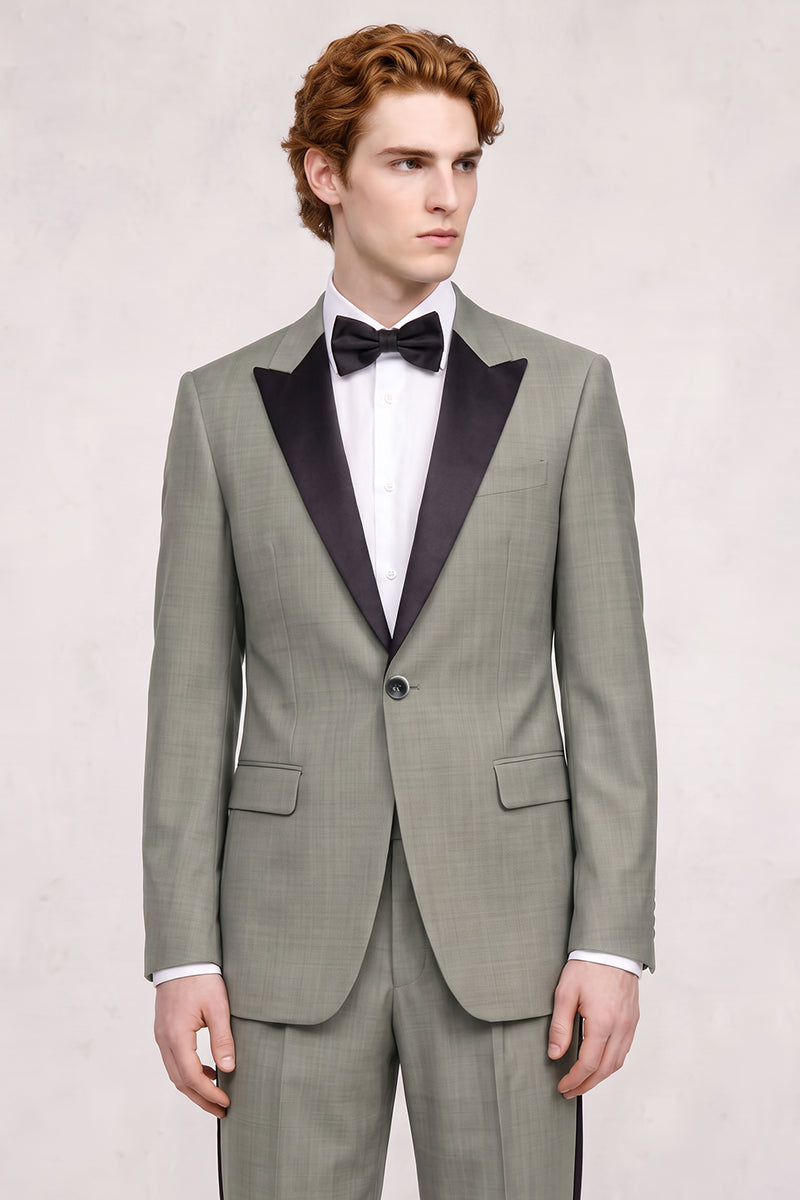 Green 30% Fine Australia Wool Suit