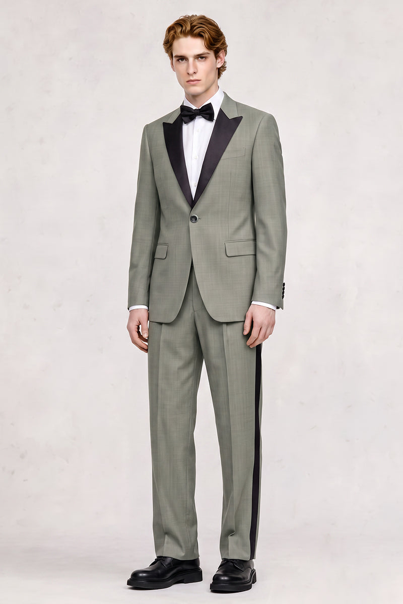 Green 30% Fine Australia Wool Suit
