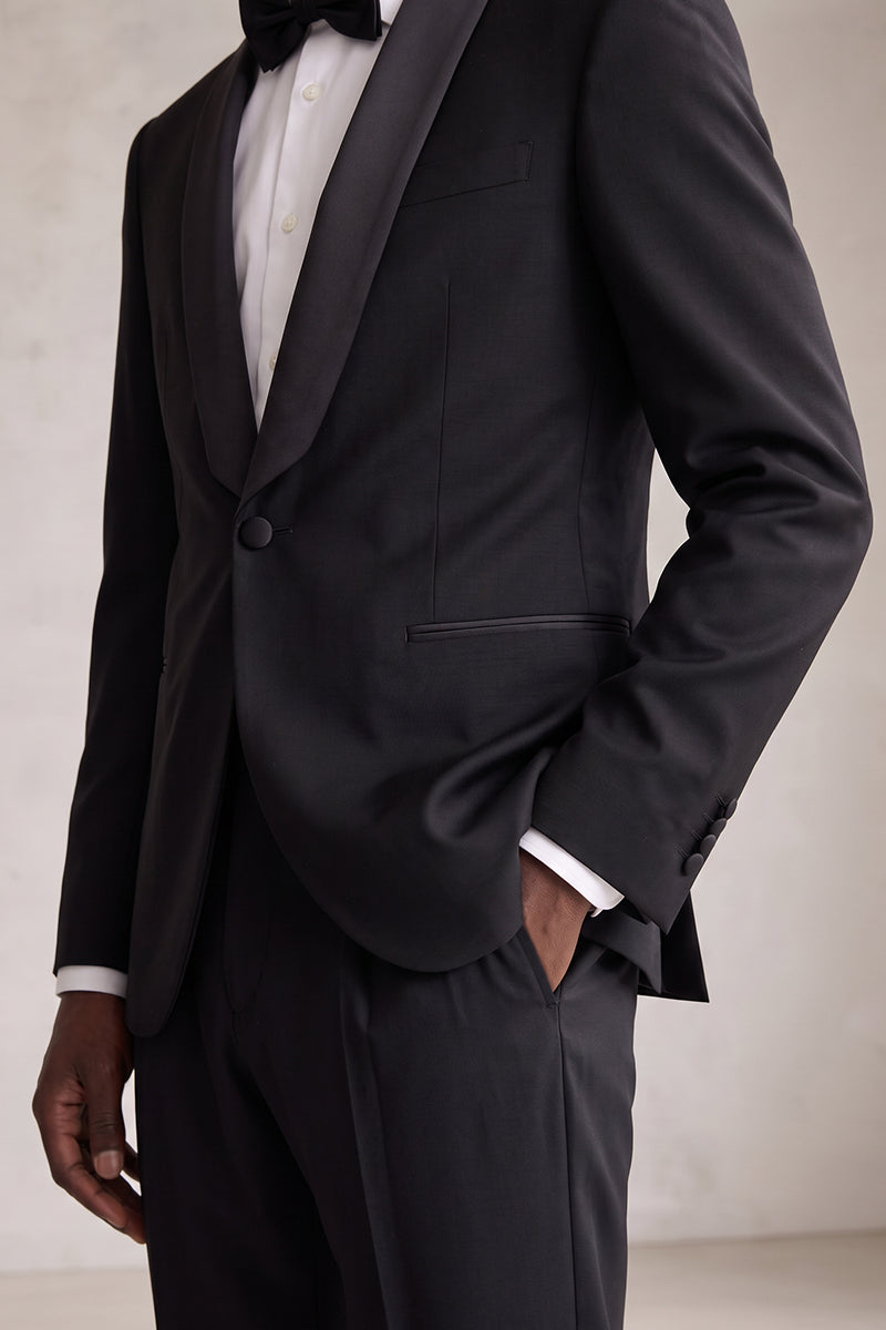 Black 30% Fine Australia Wool Suits