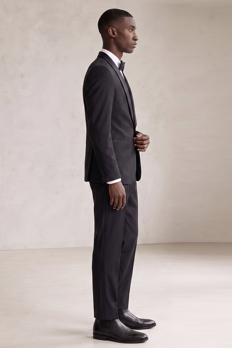 Black 30% Fine Australia Wool Suits