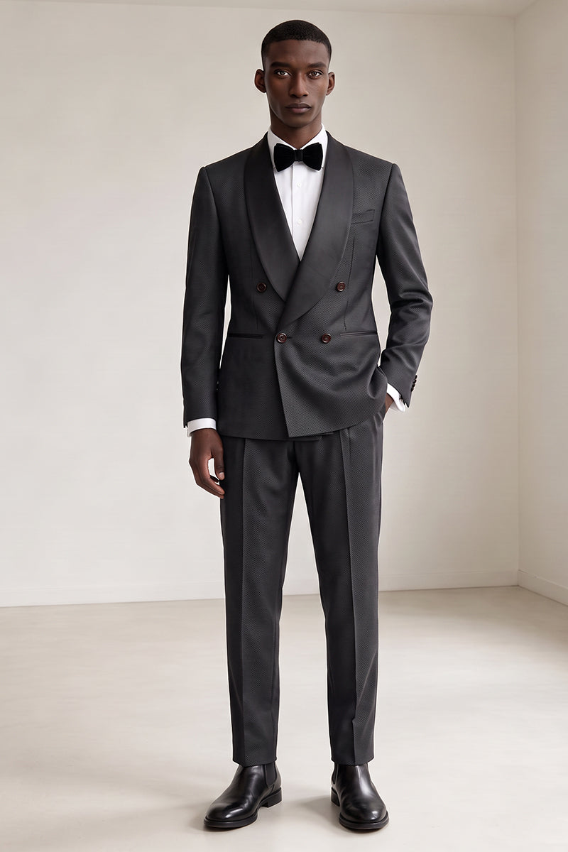 Black 30% Fine Australia Wool Suits