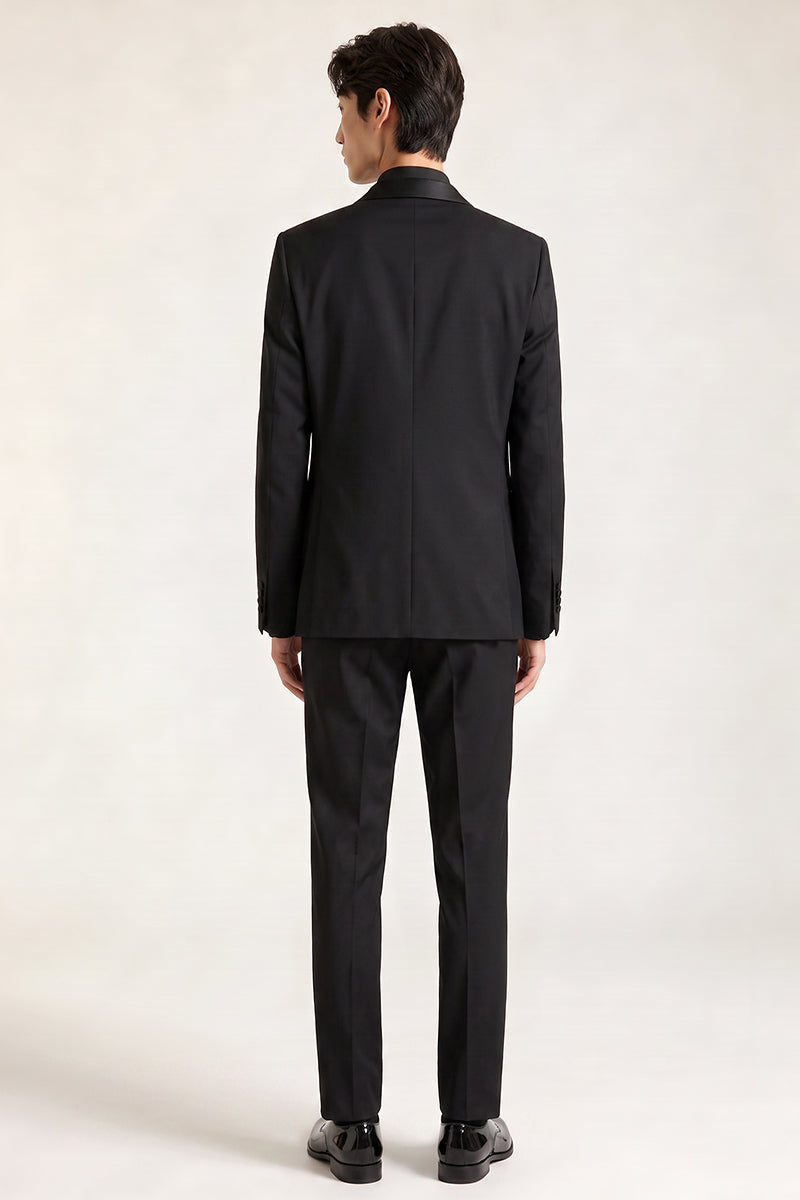 Black 30% Fine Australia Wool Suit