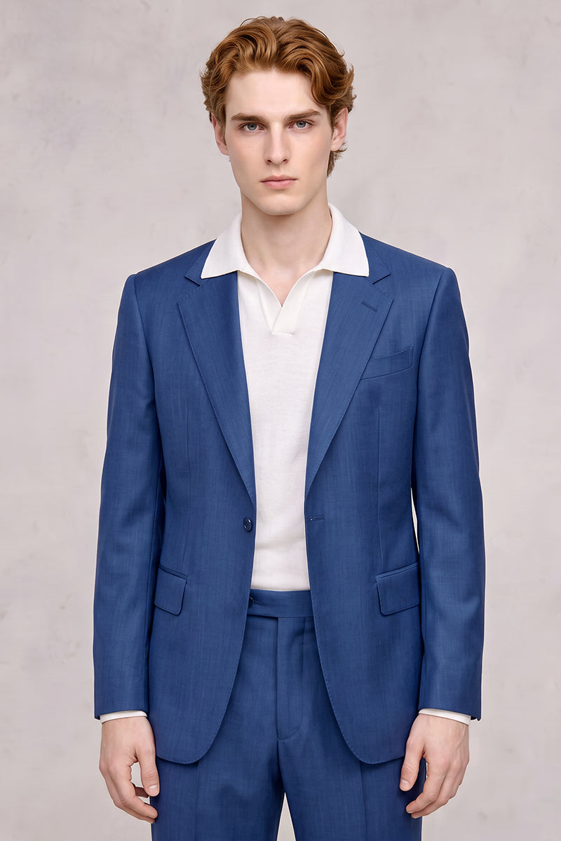 Blue 30% Fine Australia Wool Suit