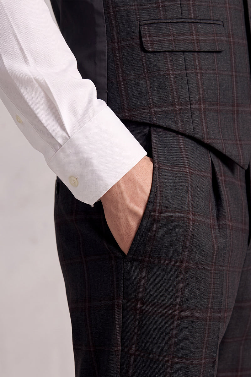 Black 100% Merino Wool Suit
