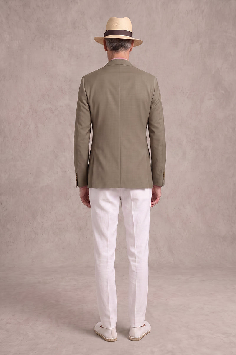 Braune Tencel-Woll-Blazer