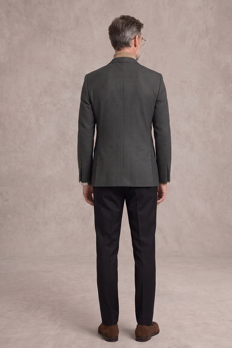 Blazer in lana merino neri
