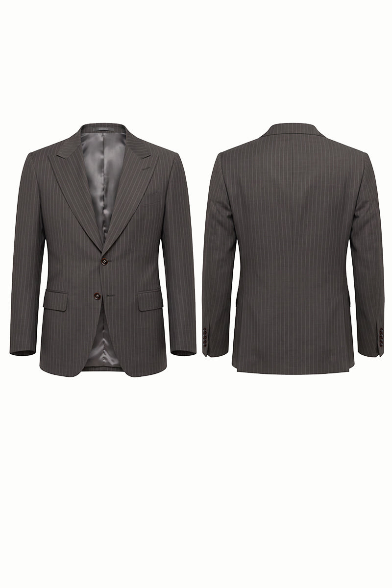 Brown 30% Merino Wool Blazers