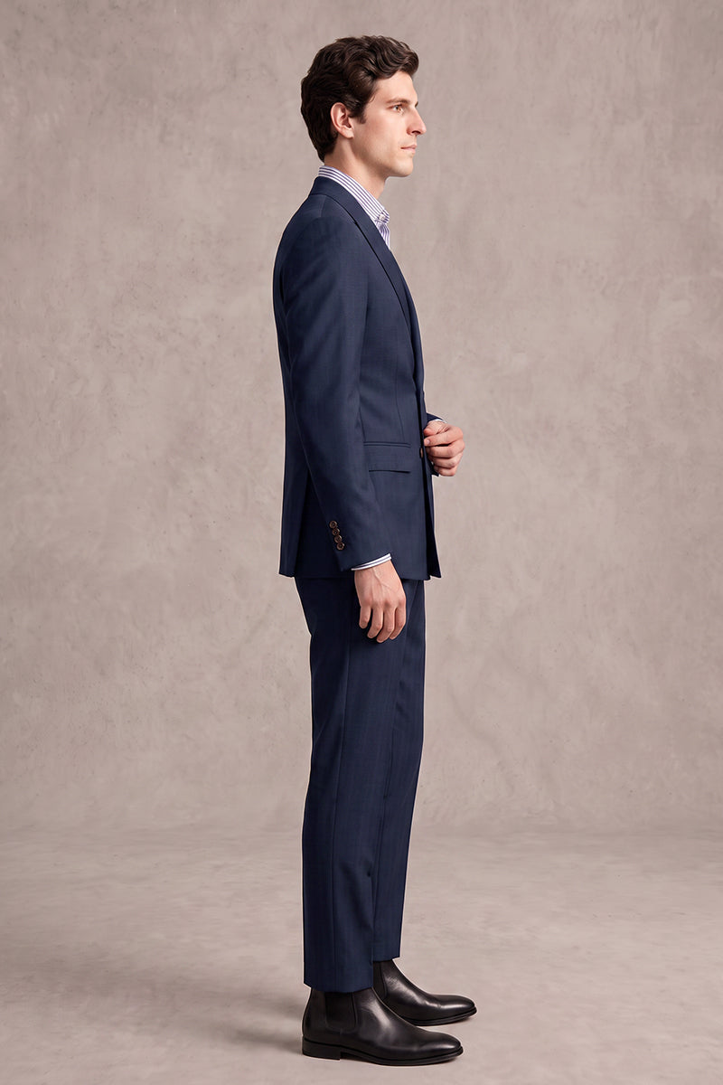 Blue 100% Merino Wool Blazers