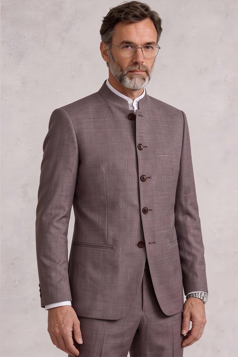 Purple 50% Merino Wool Blazers