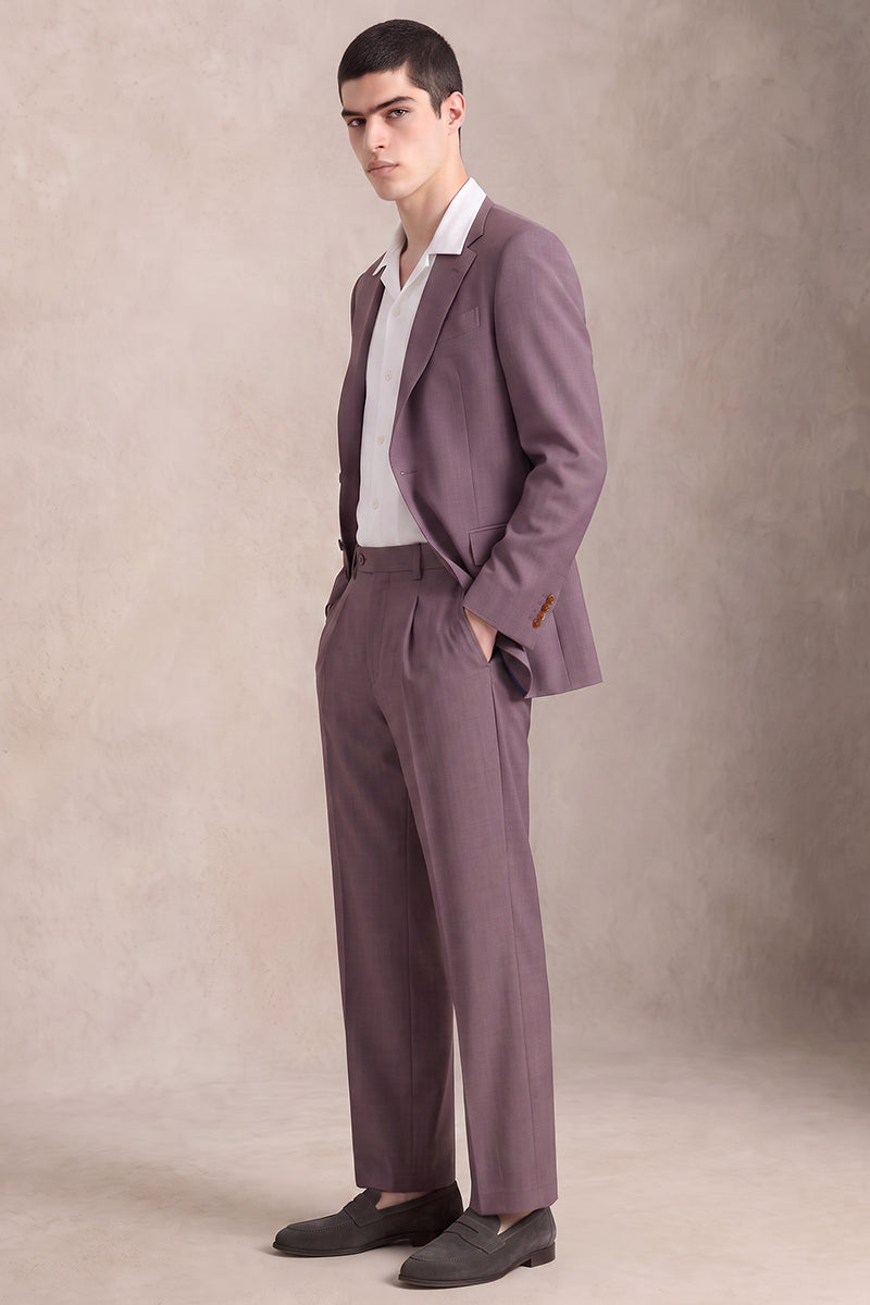 Purple 50% Merino Wool Blazers