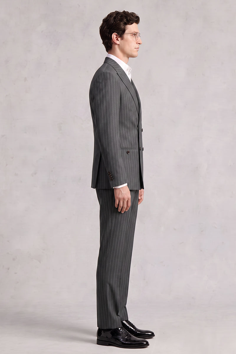 Gray 50% Merino Wool Blazers