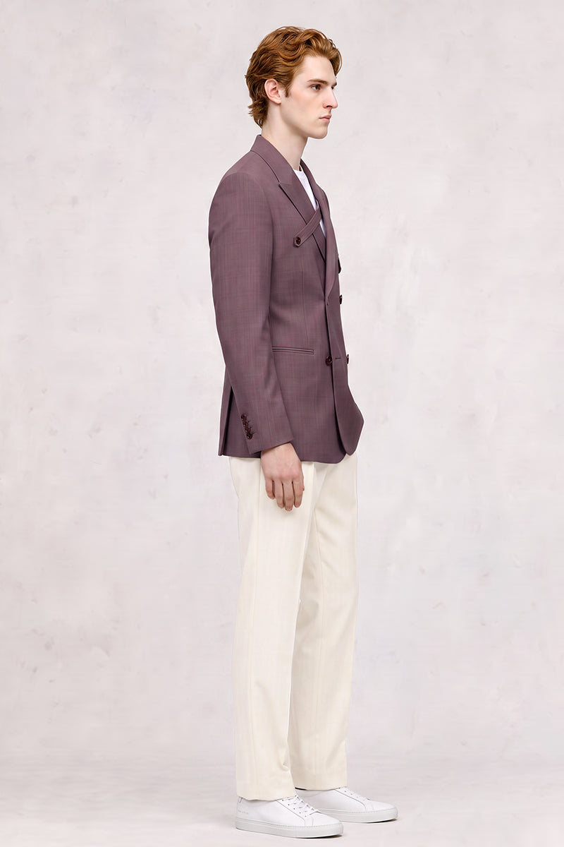 Purple 50% Merino Woo Blazers