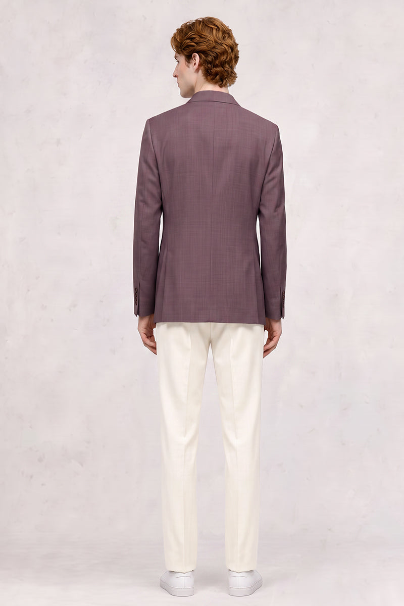Purple 50% Merino Woo Blazers