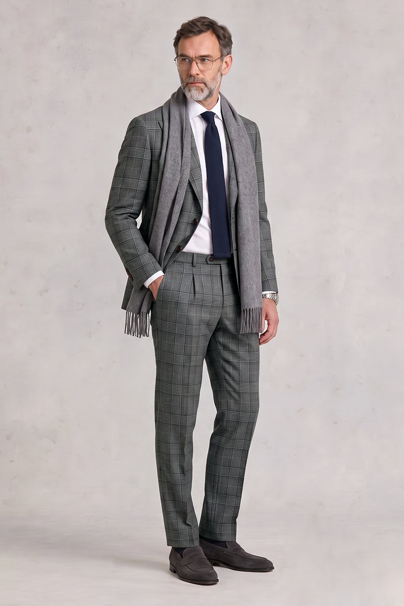 Dark Gray 60% Merino Woo Suits