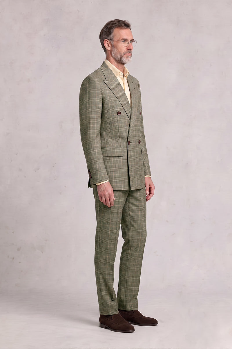 Yellow Green 100% Merino Woo Suits