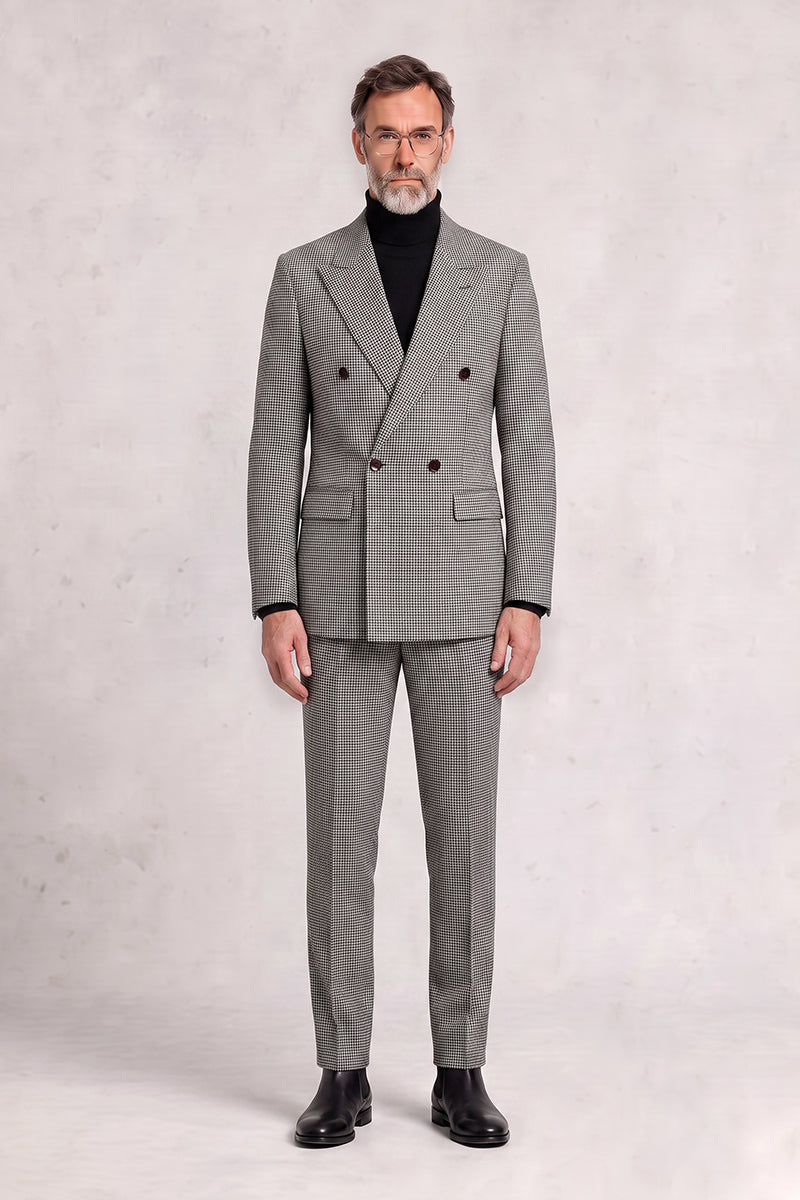 Black 100% Merino Woo Suits