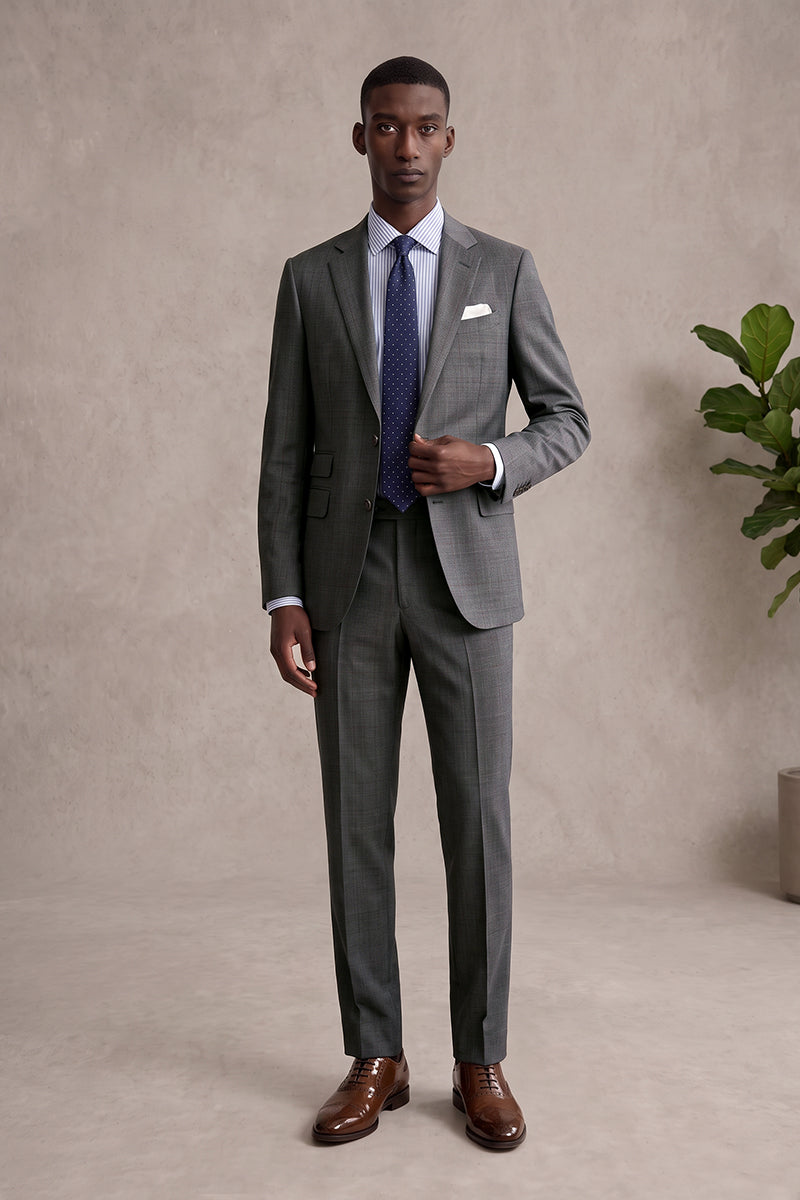 Dark Gray 30% Fine Australia Wool Suits