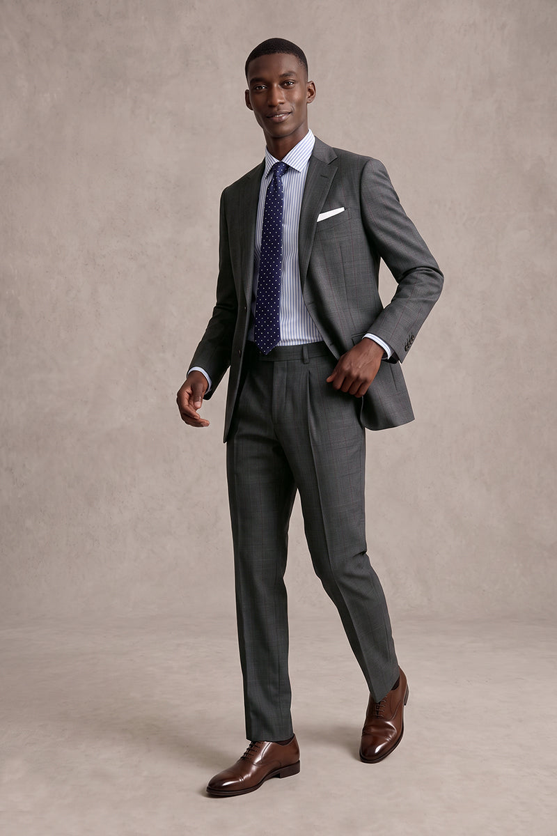 Dark Gray 30% Fine Australia Wool Suits