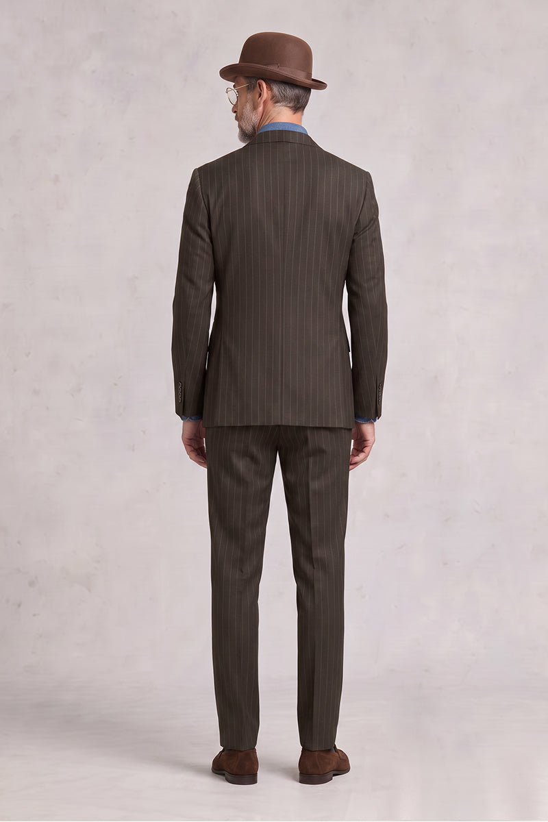 Brown 50% Merino Wool Suits