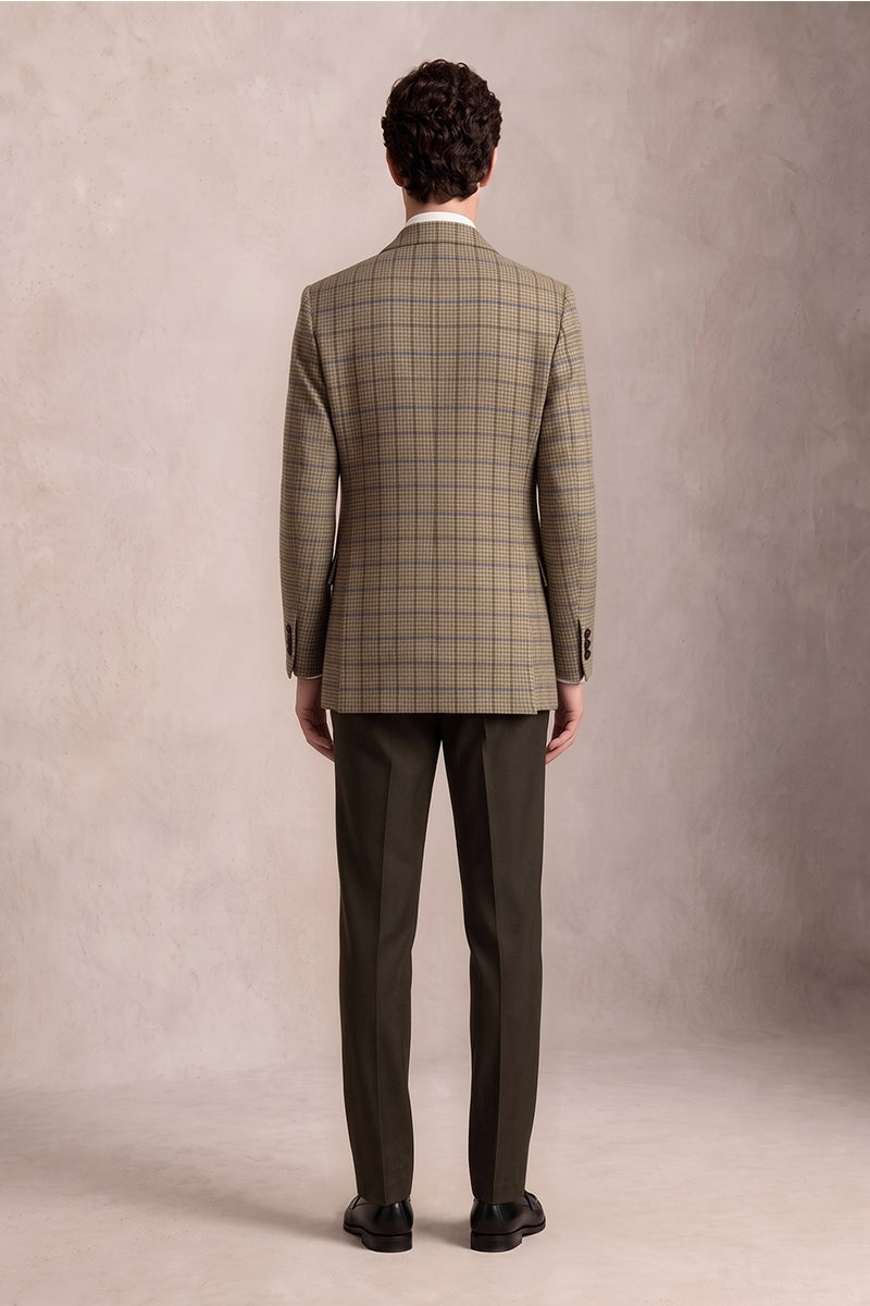 Brown 60% Merino Wool Suits
