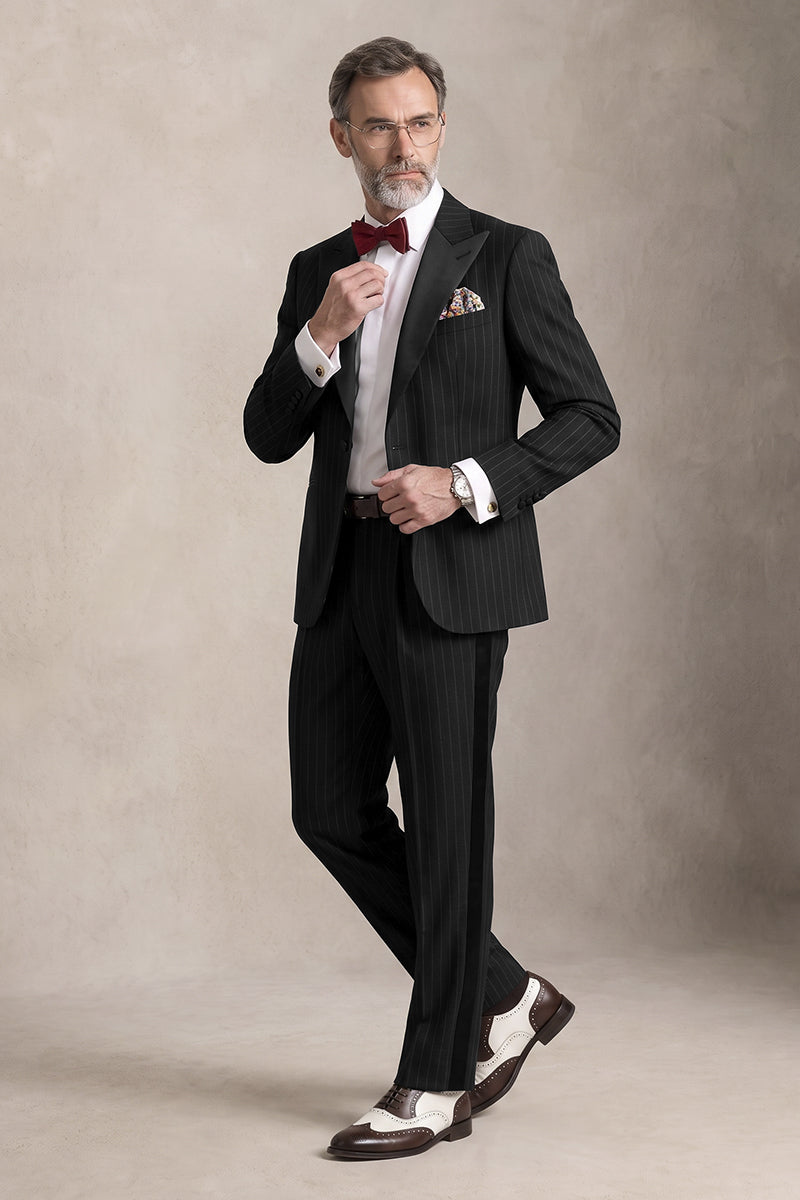 Black 100%Merino Wool Suits