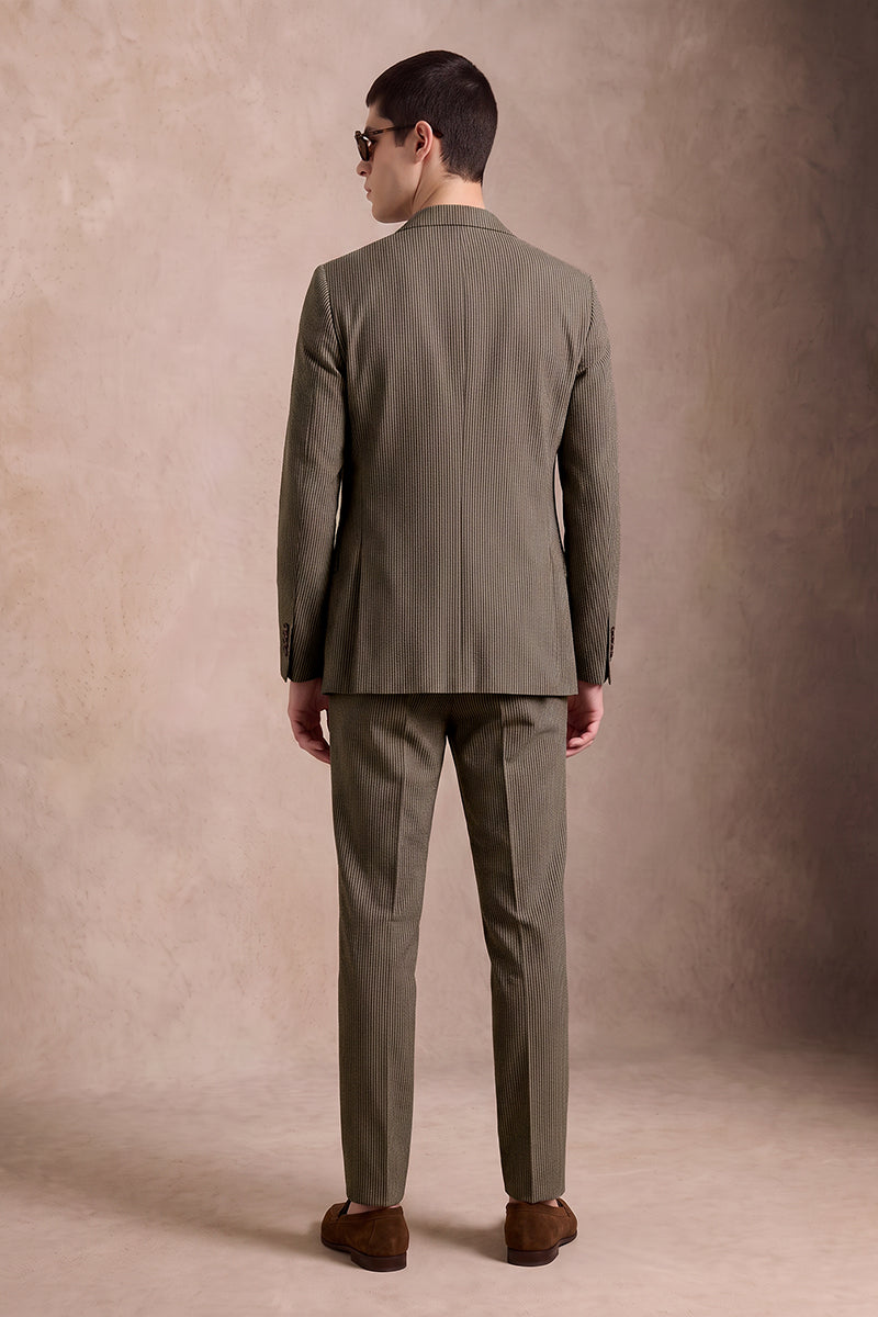 Brown 50% Merino Woo Blazers