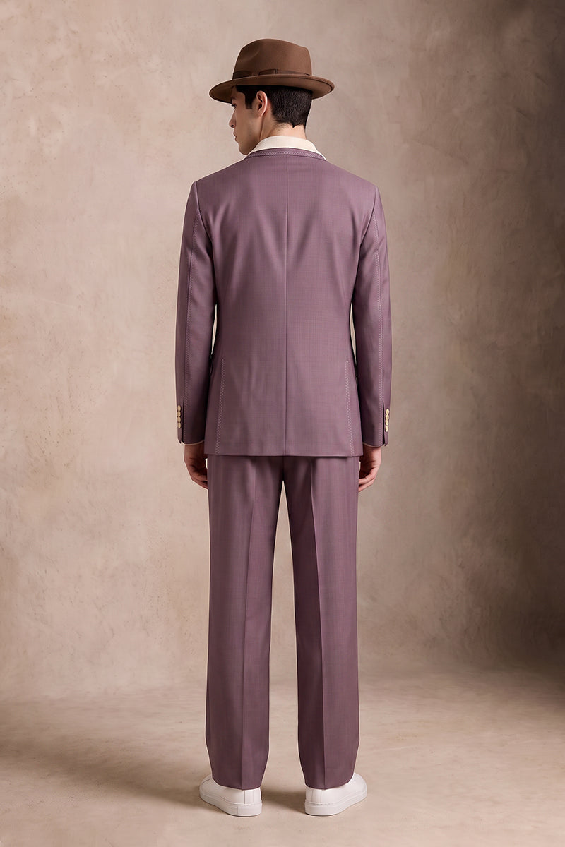 Purple 50% Merino Woo Blazers