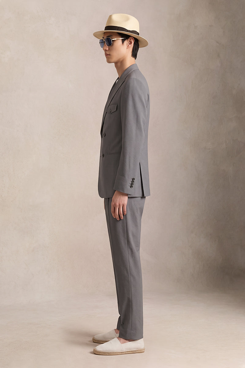 Gray 50% Merino Woo Blazers