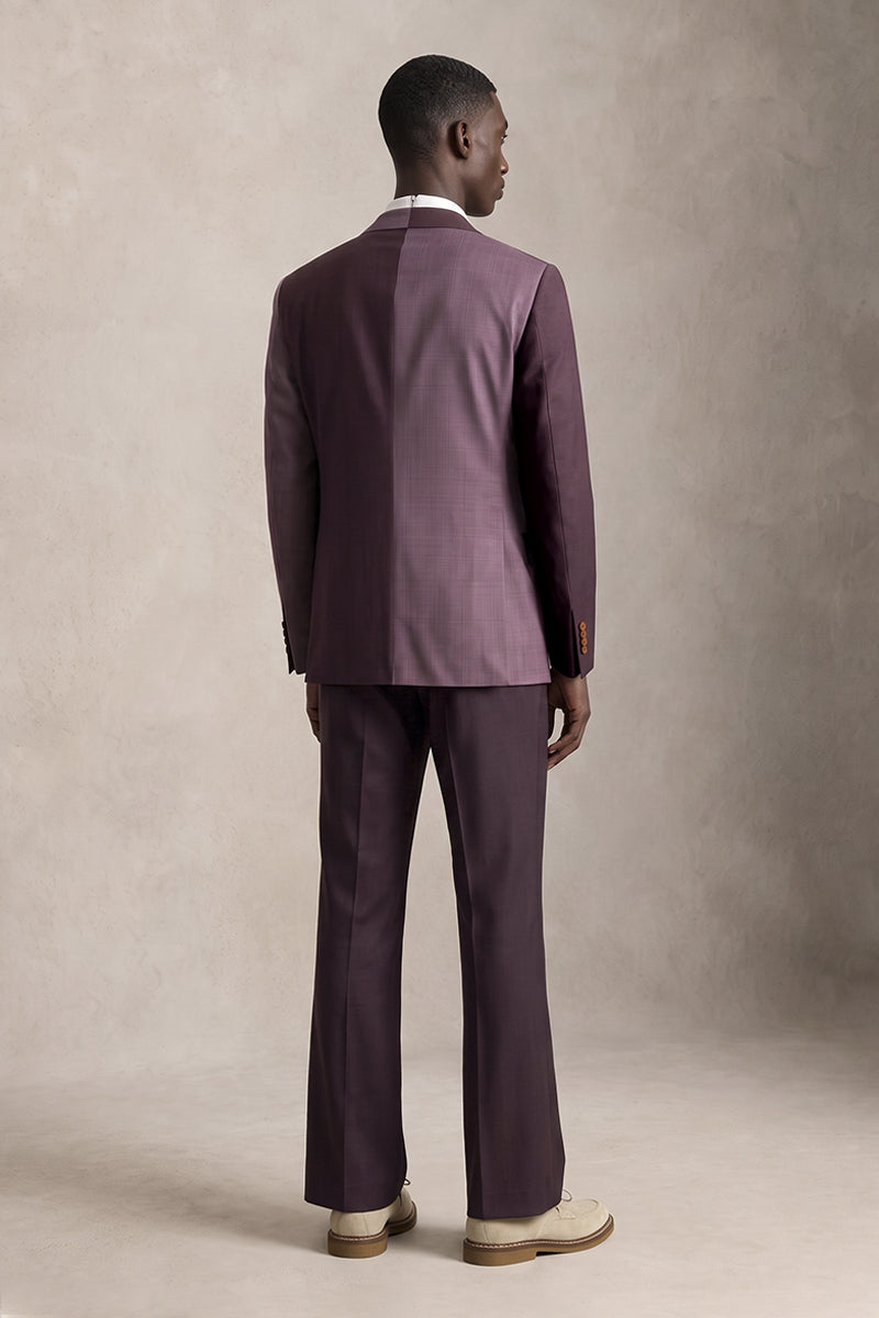 Purple 50% Merino Wool Suits