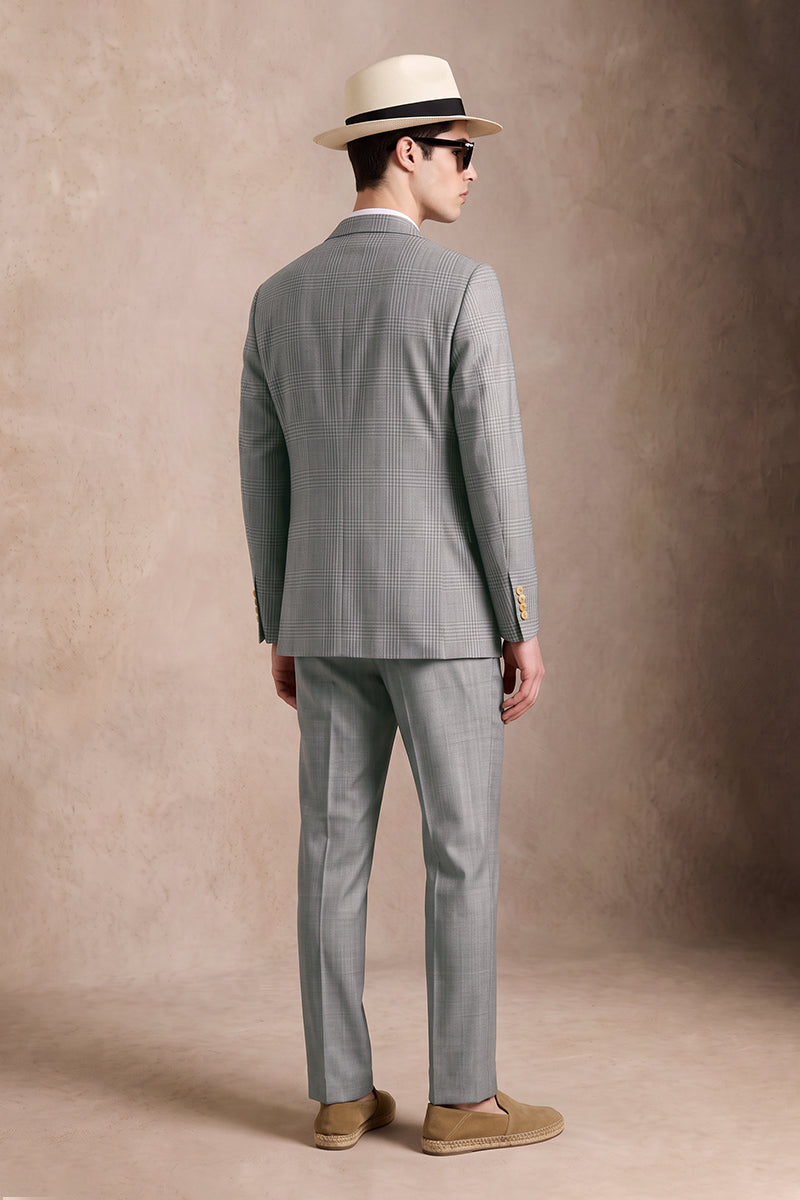 Gray 50% Merino Wool Suits