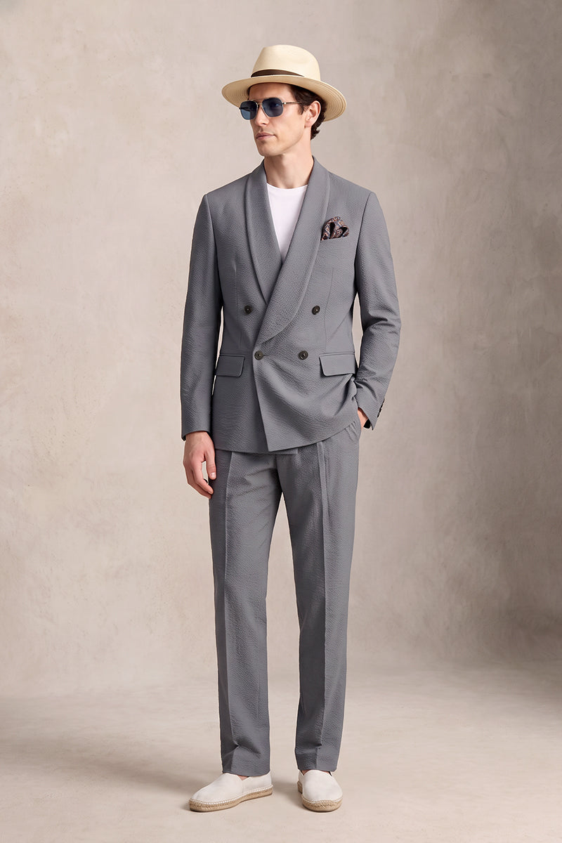 Gray 50% Merino Wool Suits