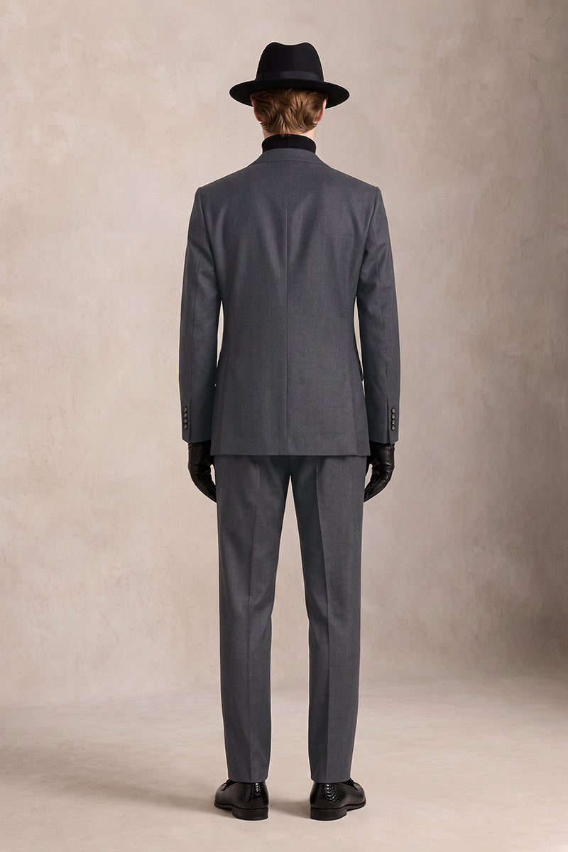 Black 70% Merino Wool Suits