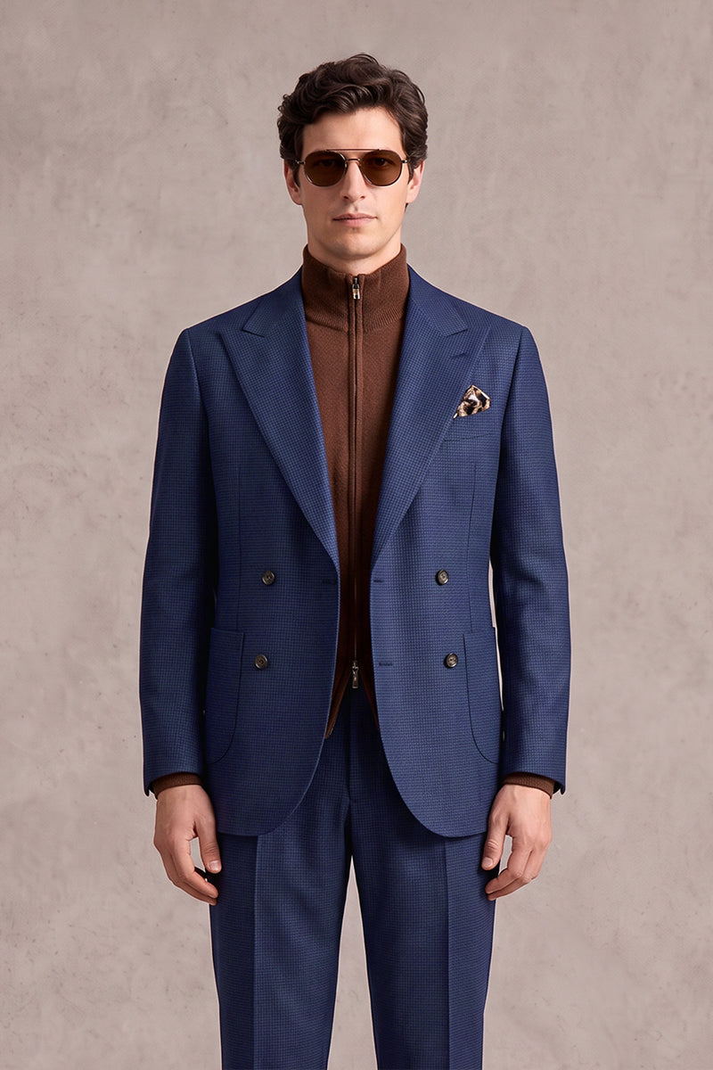 Royal Blue 100% Merino Wool Suits