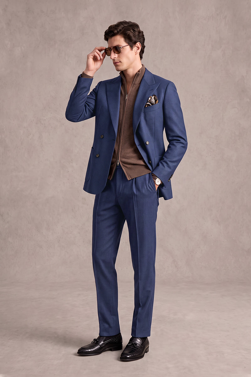 Royal Blue 100% Merino Wool Suits