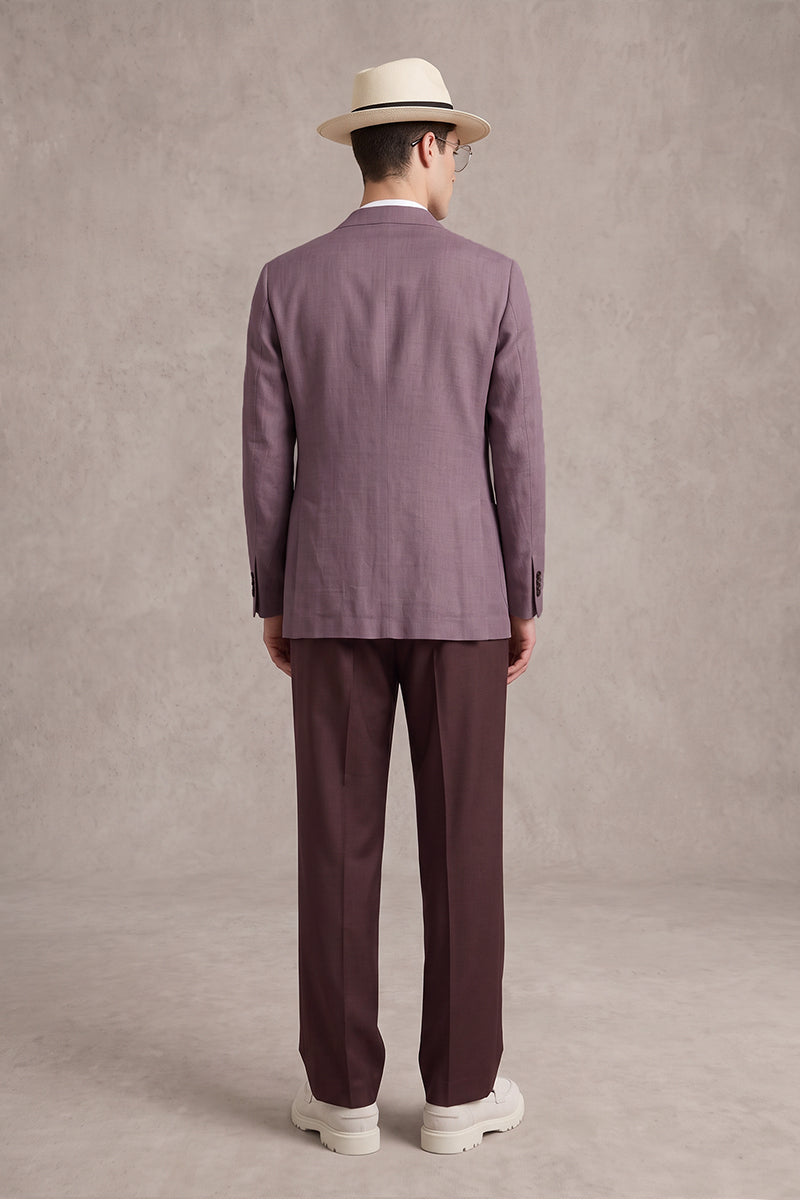 Purple 50% Merino Wool Suits