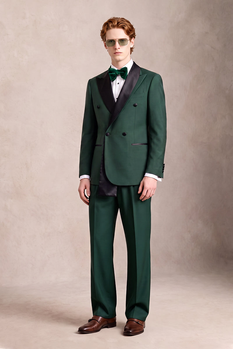 Forest Green 50% Merino Wool Suits