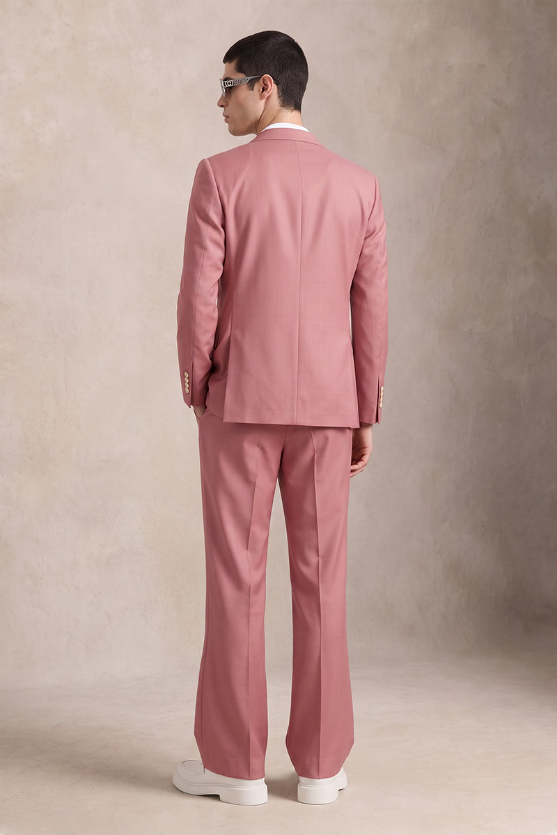 Pink 100% Merino Wool Suits