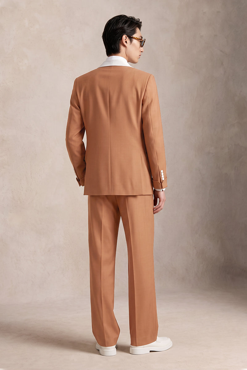 Orange 70% Merino Wool Suits