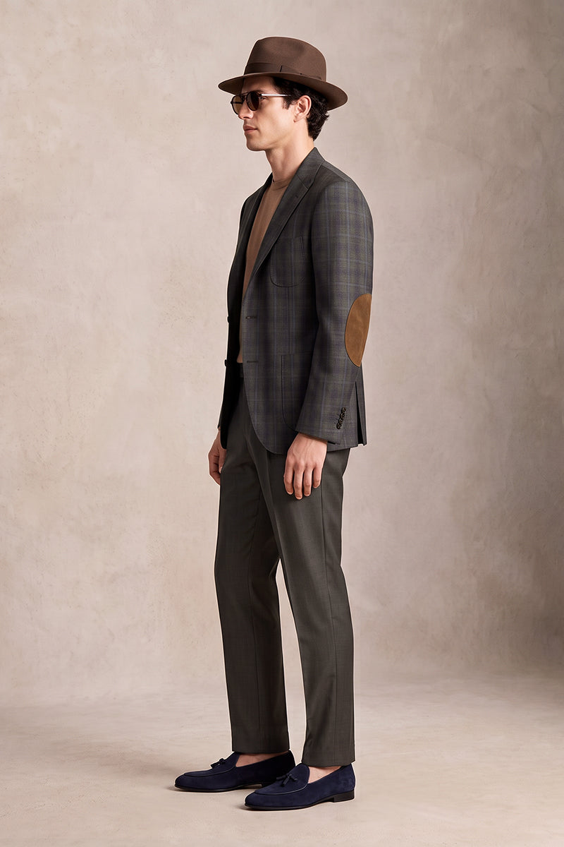 Dark Brown 50% Merino Wool Suits
