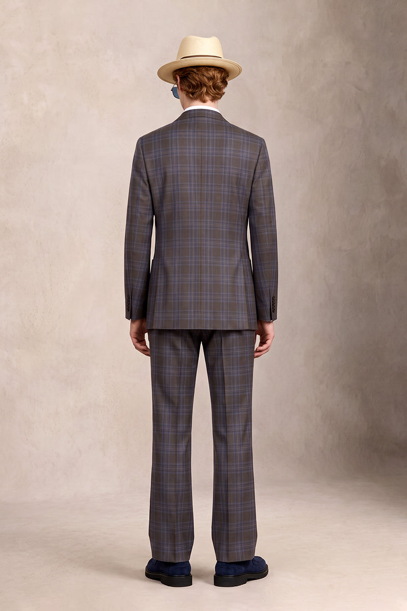 Brown 50% Merino Wool Suits