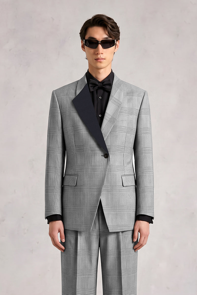 Gray 50% Merino Wool Suits