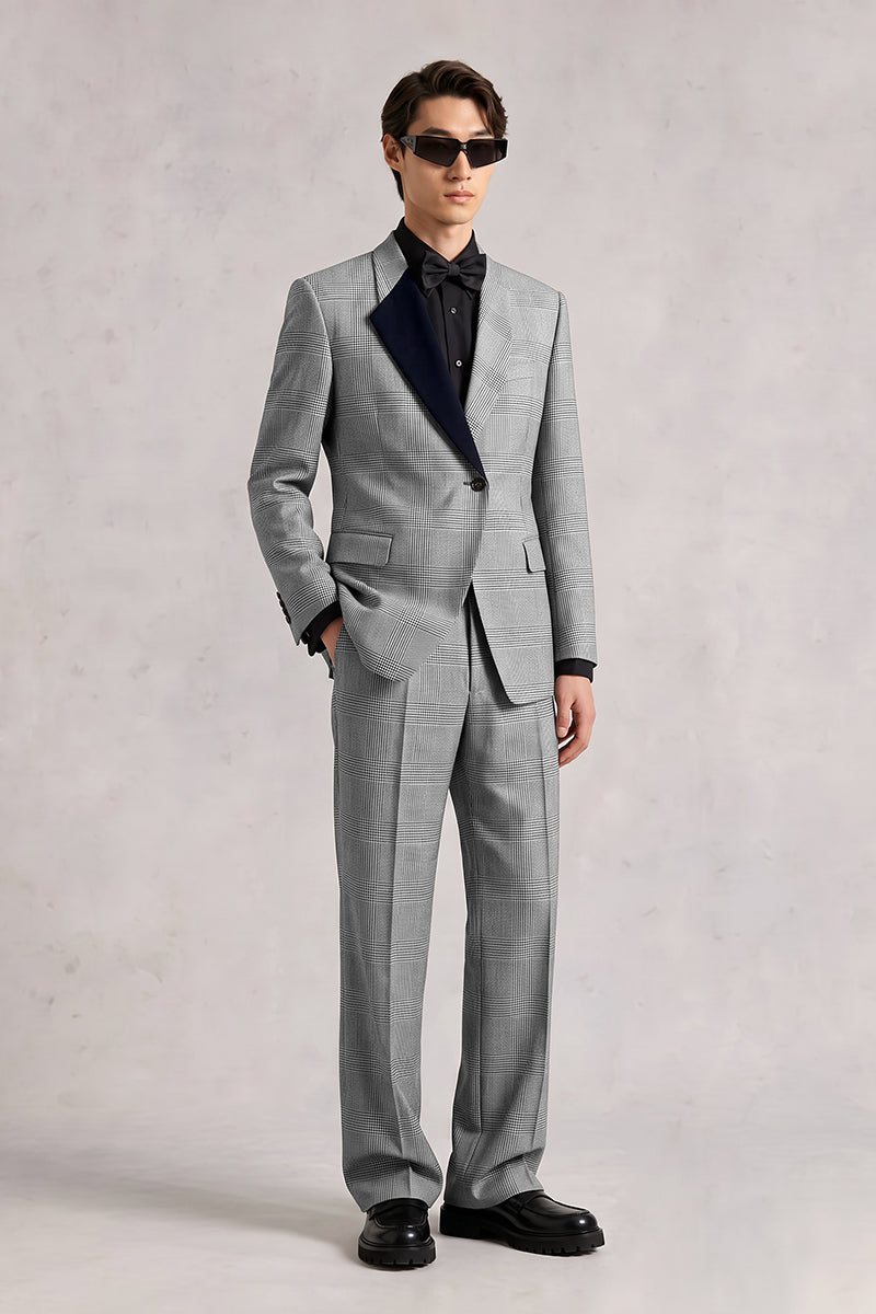Gray 50% Merino Wool Suits