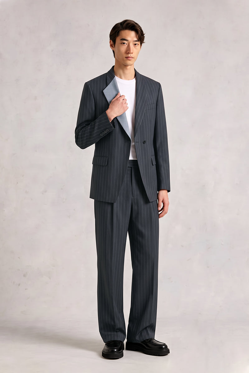 Black 30% Merino Wool Suits