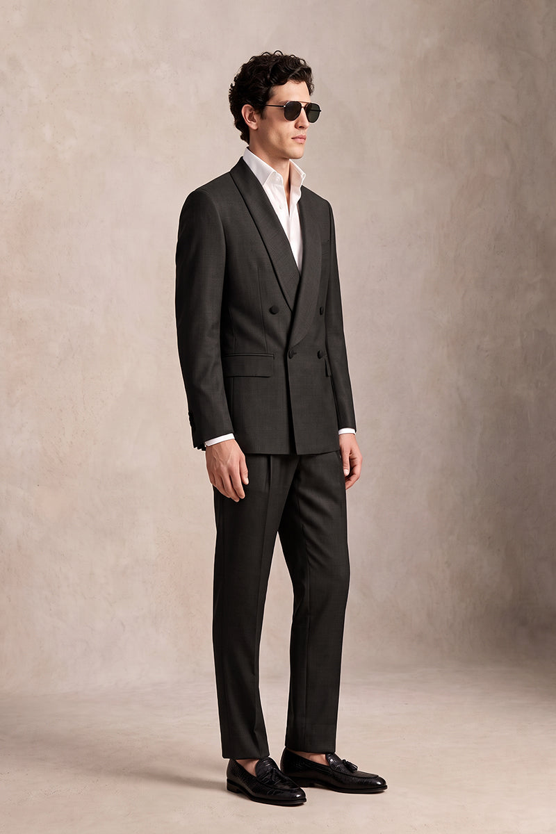 Brown 100% Merino Wool Suits