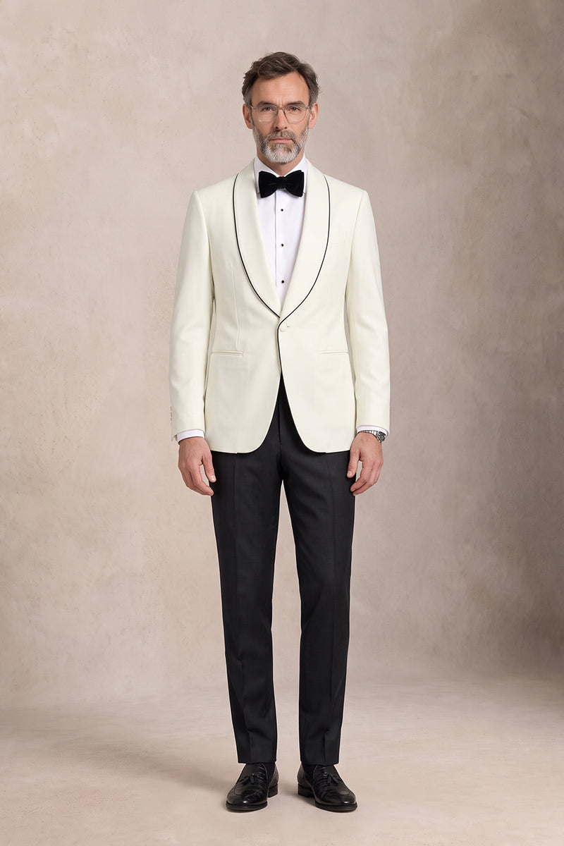 White 50% Merino Wool Suits