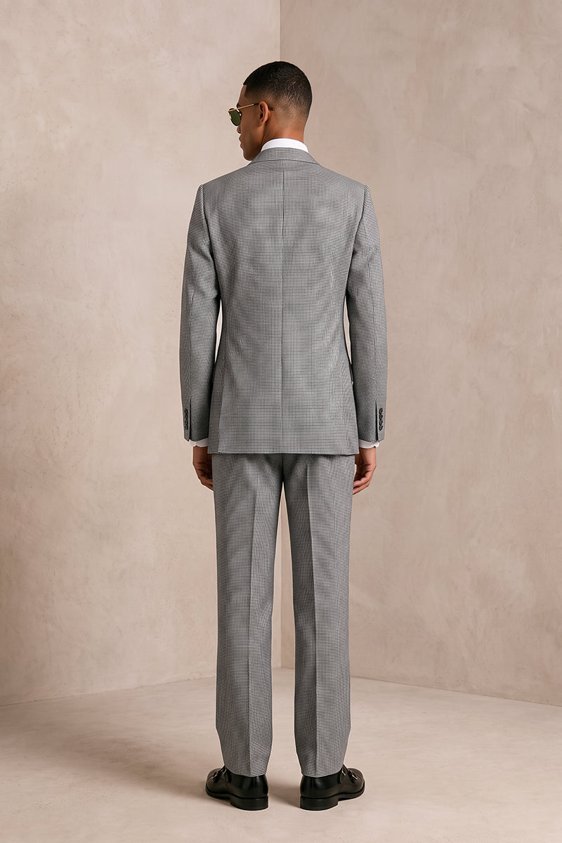 Gray 100% Merino Wool Suits