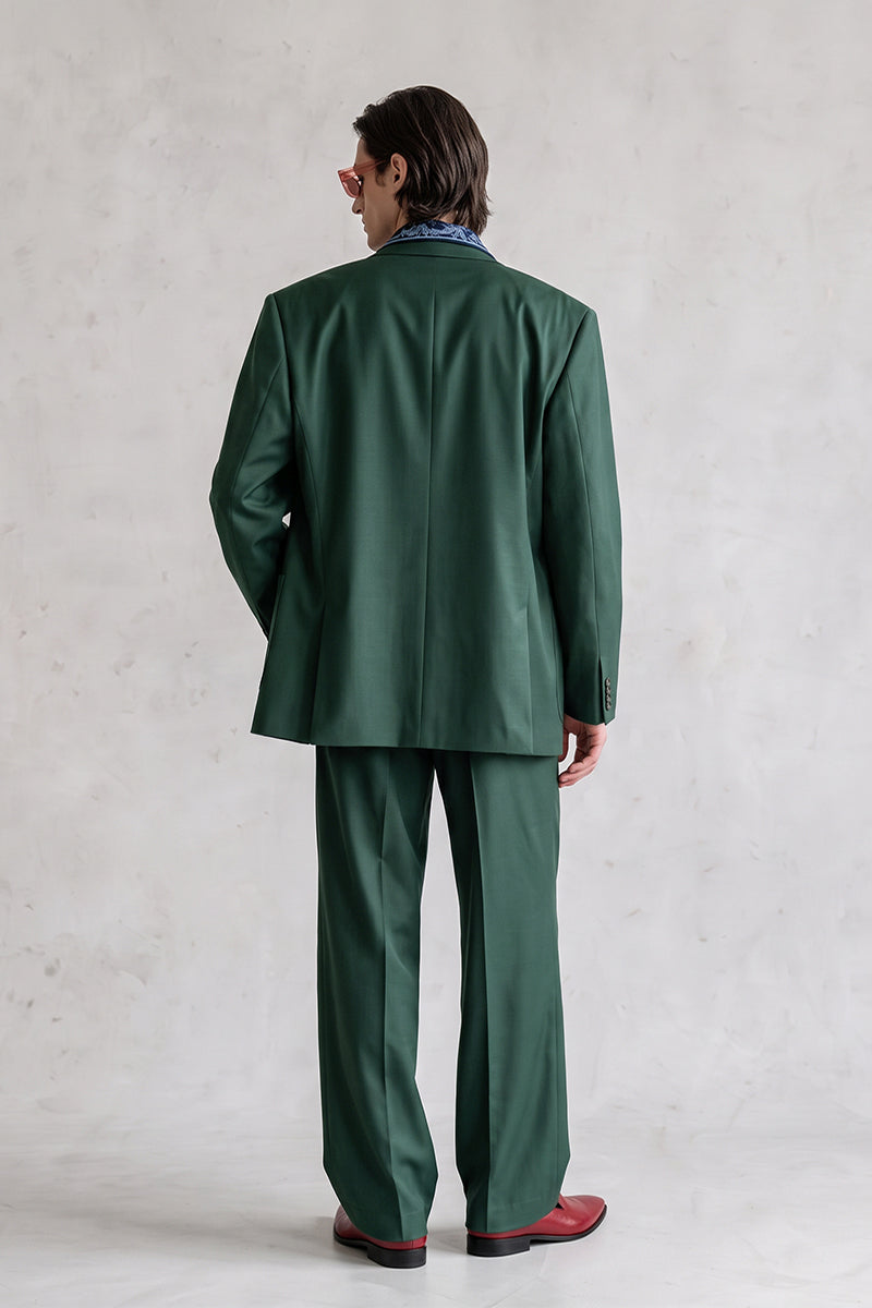 Forest Green 30% Merino Wool Blazers