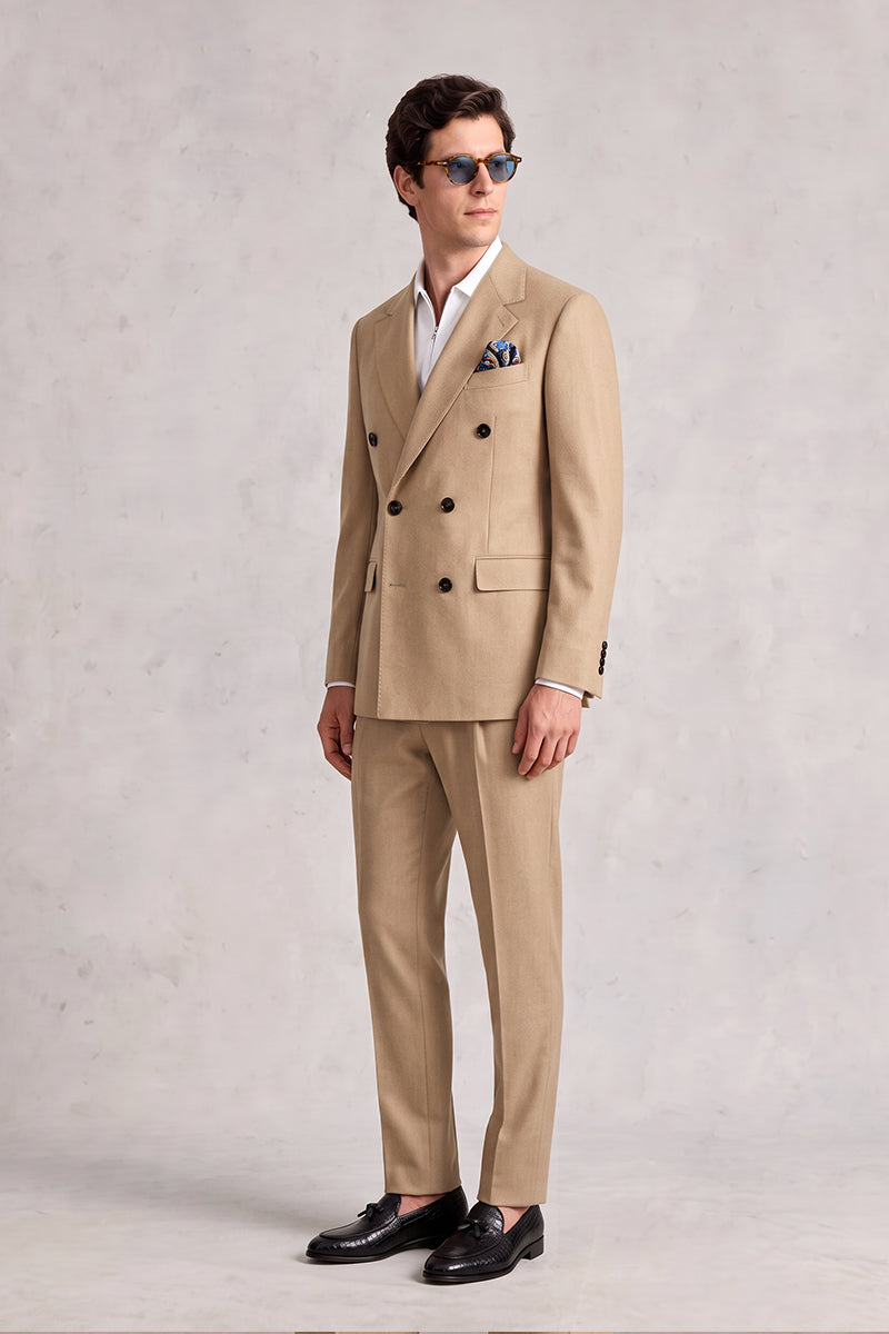 Orange 70% Merino Wool Suits